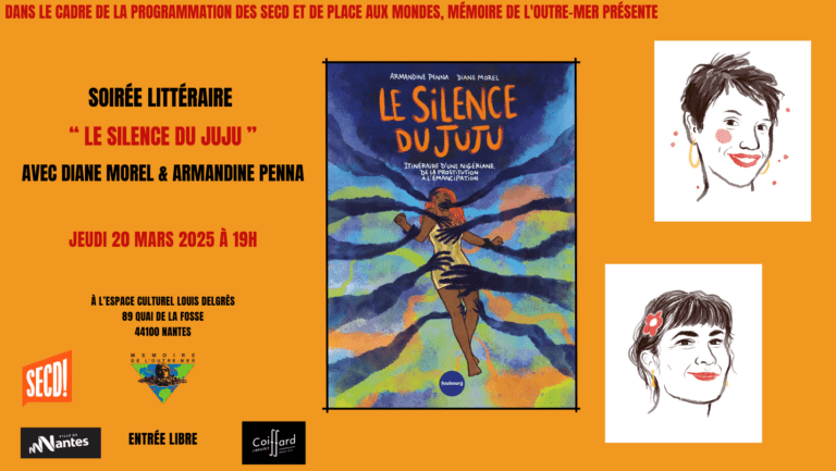 Soirée littéraire « Le silence du juju » avec Diane Morel & Armandine Penna